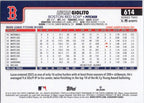 2025 Topps #614 Lucas Giolito Boston Red Sox