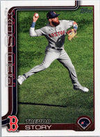 2025 Topps #577 Trevor Story Boston Red Sox