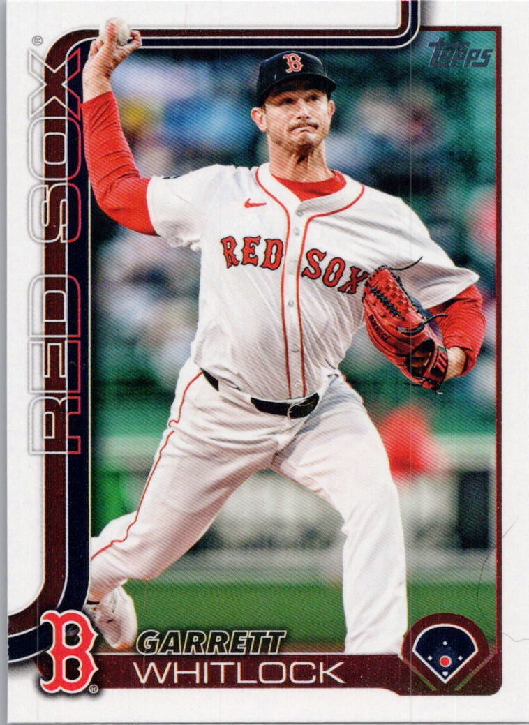 2025 Topps #482 Garrett Whitlock Boston Red Sox