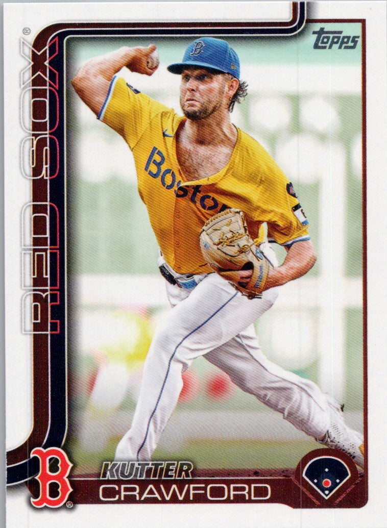 2025 Topps #515 Kutter Crawford Boston Red Sox