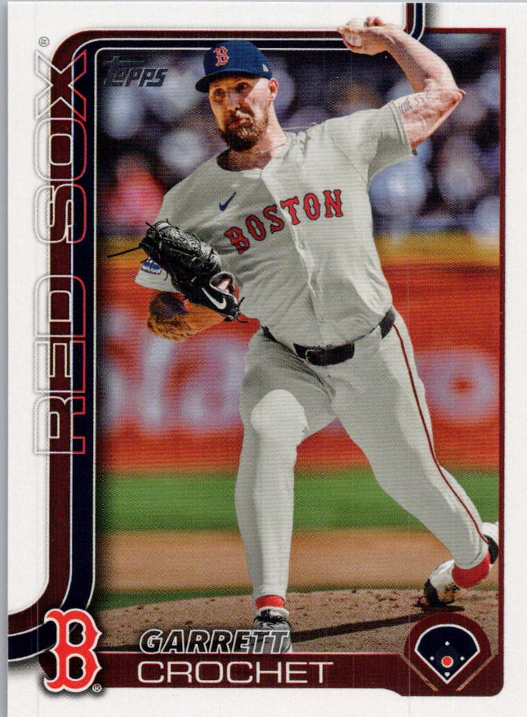 2025 Topps #419 Garrett Crochet Boston Red Sox