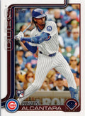 2025 Topps #578 Kevin Alcántara Chicago Cubs
