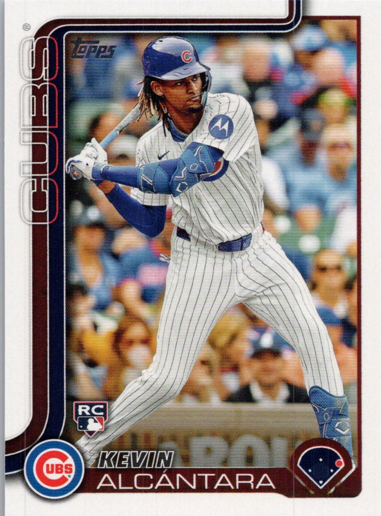 2025 Topps #578 Kevin Alcántara Chicago Cubs