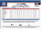 2025 Topps #649 Javier Assad Chicago Cubs