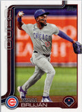 2025 Topps #390 Vidal Bruján Chicago Cubs