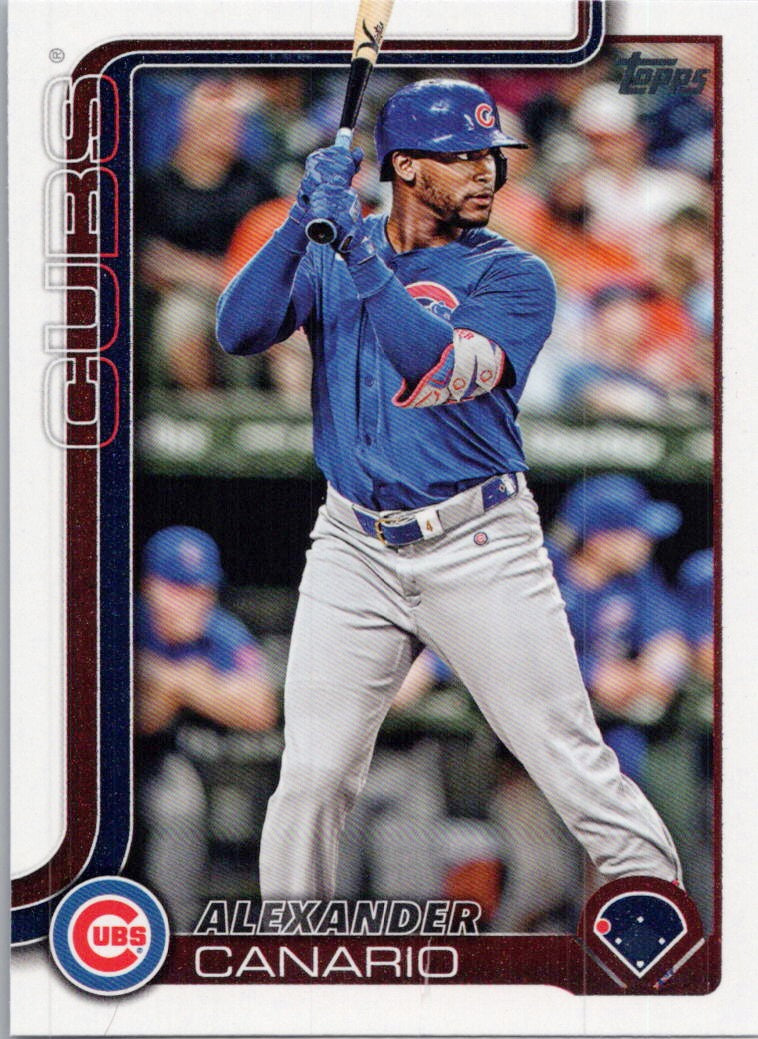 2025 Topps #655 Alexander Canario Chicago Cubs