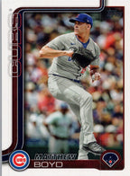 2025 Topps #562 Matthew Boyd Chicago Cubs