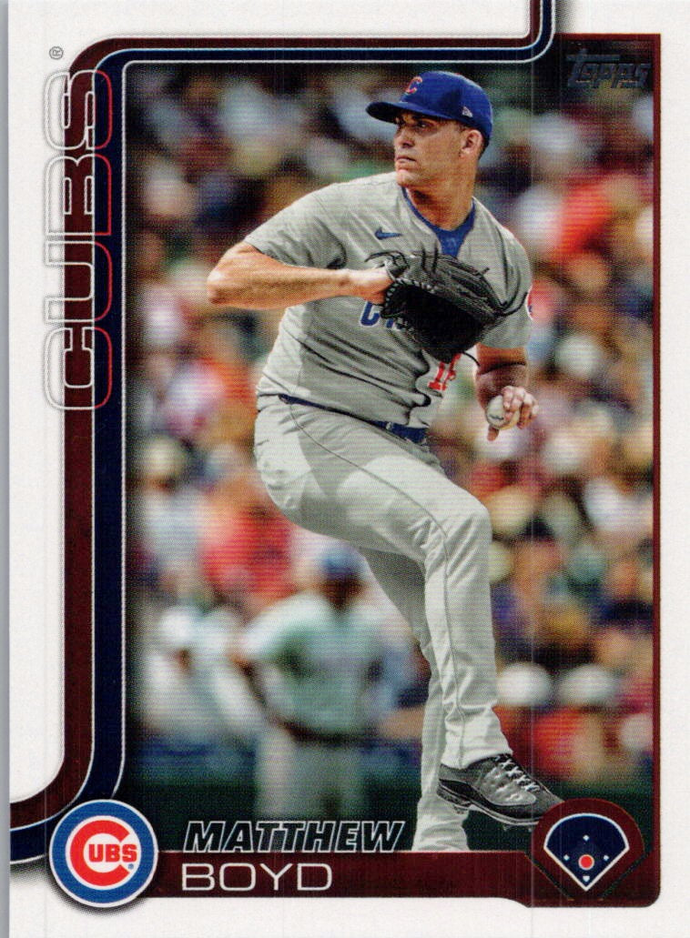 2025 Topps #562 Matthew Boyd Chicago Cubs