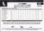 2025 Topps #431 Sean Burke Chicago White Sox