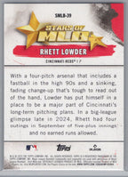 2025 Topps #SMLB-39 Rhett Lowder Stars of MLB Cincinnati Reds