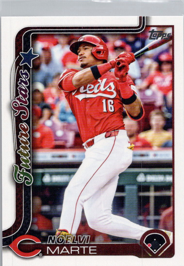 2025 Topps #628 Noelvi Marte Cincinnati Reds