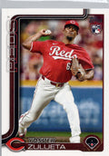 2025 Topps #372 Yosver Zulueta Cincinnati Reds