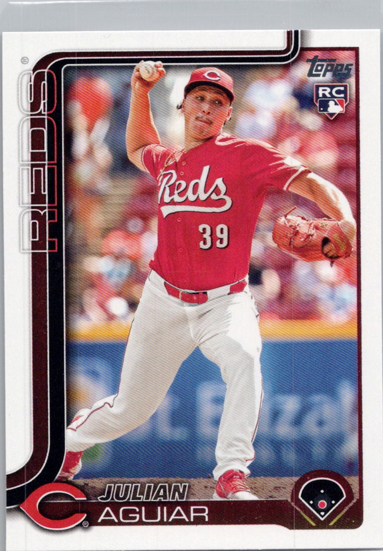 2025 Topps #566 Julian Aguiar Cincinnati Reds