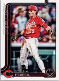 2025 Topps #525 TJ Friedl Cincinnati Reds