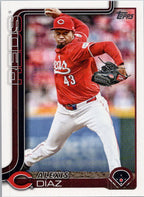 2025 Topps #434 Alexis Díaz Cincinnati Reds