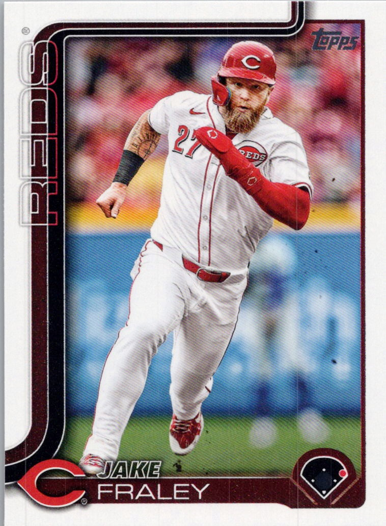 2025 Topps #675 Jake Fraley Cincinnati Reds