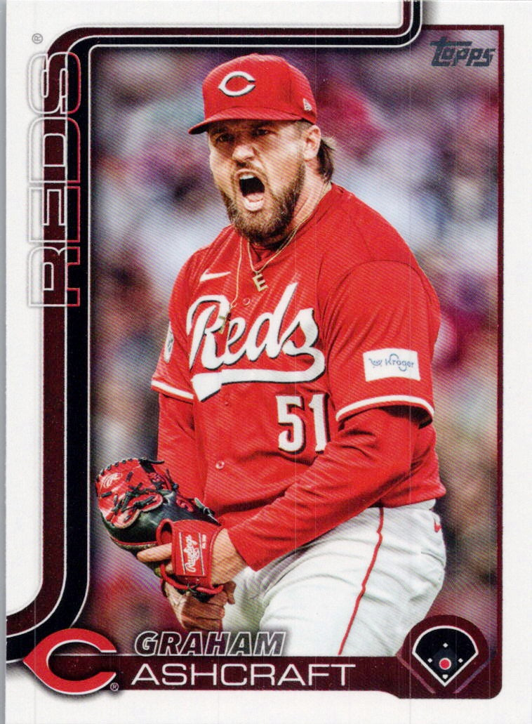 2025 Topps #626 Graham Ashcraft Cincinnati Reds