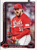 2025 Topps #626 Graham Ashcraft Cincinnati Reds