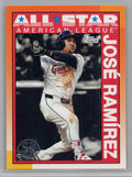 2025 Topps #90AS-32a José Ramírez 1990 35th Anniversary All-Stars