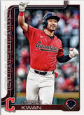 2025 Topps #682 Steven Kwan Cleveland Guardians