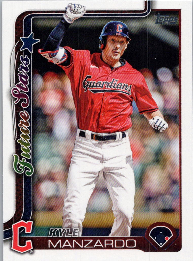 2025 Topps #557 Kyle Manzardo Cleveland Guardians