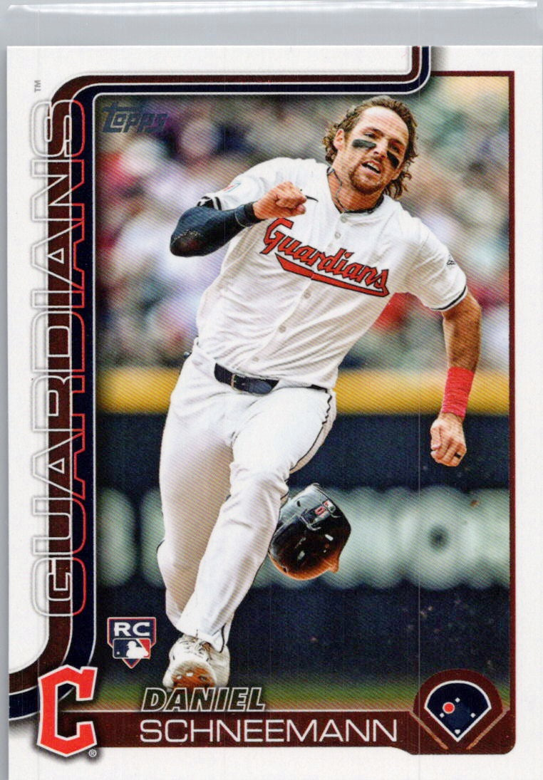 2025 Topps #574 Daniel Schneemann Cleveland Guardians