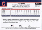 2025 Topps #532 Ben Lively Cleveland Guardians