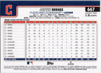 2025 Topps #667 Austin Hedges Cleveland Guardians