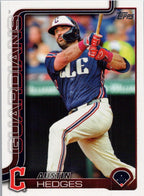2025 Topps #667 Austin Hedges Cleveland Guardians