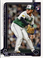 2025 Topps #526 Luis Peralta Colorado Rockies