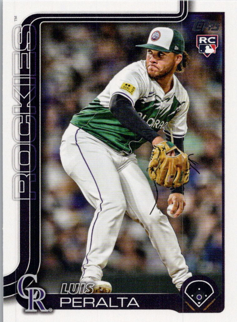 2025 Topps #526 Luis Peralta Colorado Rockies