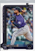 2025 Topps #556 Jaden Hill Colorado Rockies
