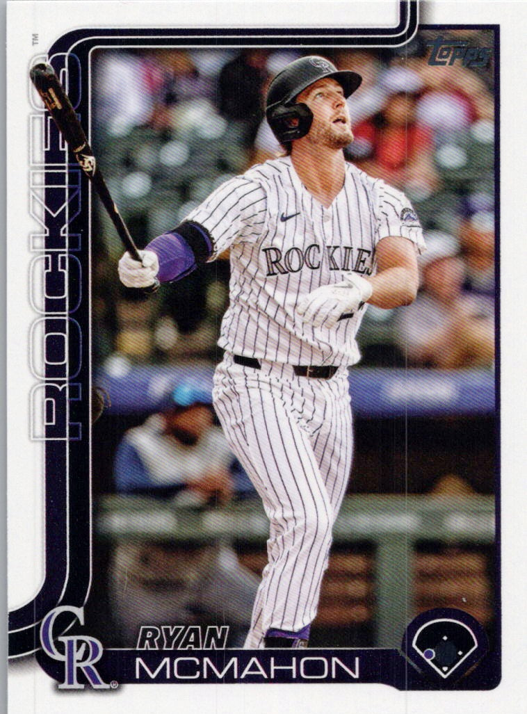 2025 Topps #360 Ryan McMahon Colorado Rockies