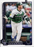 2025 Topps #467 Hunter Goodman Colorado Rockies