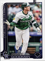 2025 Topps #467 Hunter Goodman Colorado Rockies
