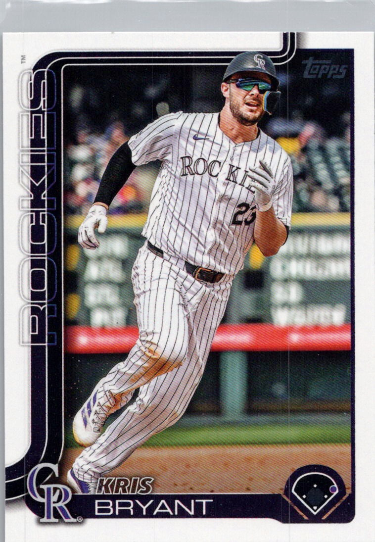 2025 Topps #405 Kris Bryant Colorado Rockies