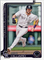 2025 Topps #627 Sam Hilliard Colorado Rockies