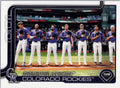 2025 Topps #486 Colorado Rockies Colorado Rockies