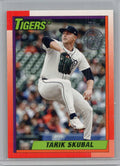 2025 Topps #90B2-39 Tarik Skubal 1990 Topps Baseball 35th Anniversary