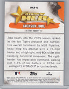 2025 Topps #SMLB-41 Jackson Jobe Stars of MLB Detroit Tigers