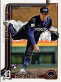 2025 Topps #665 Keider Montero Detroit Tigers