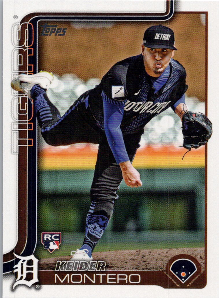2025 Topps #665 Keider Montero Detroit Tigers
