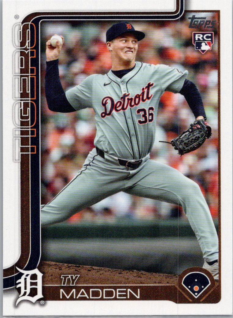 2025 Topps #483 Ty Madden Detroit Tigers
