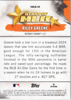 2025 Topps #SMLB-40 Riley Greene Stars of MLB Detroit Tigers