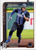 2025 Topps #646 Wenceel Pérez Detroit Tigers