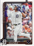 2025 Topps #442 Andy Ibáñez Detroit Tigers