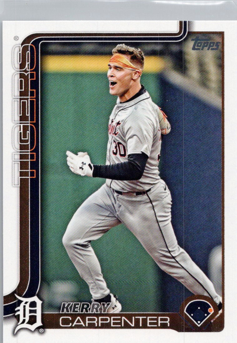 2025 Topps #543 Kerry Carpenter Detroit Tigers