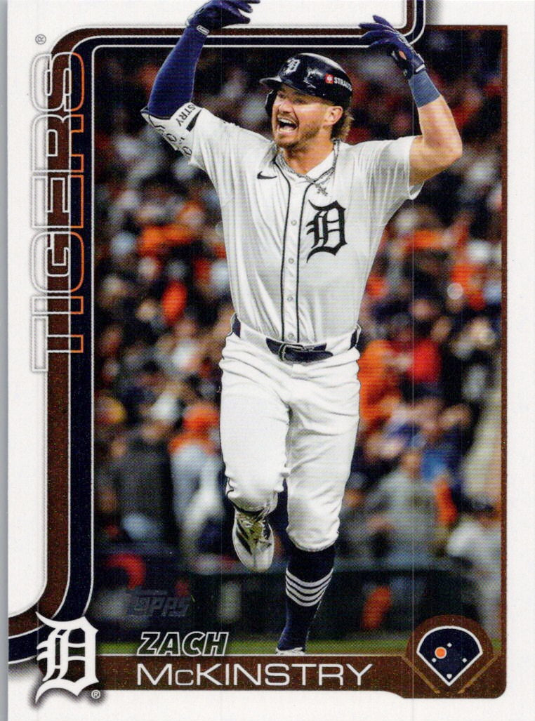 2025 Topps #560 Zach McKinstry Detroit Tigers