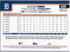 2025 Topps #658 Gleyber Torres Detroit Tigers
