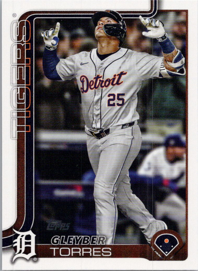 2025 Topps #658 Gleyber Torres Detroit Tigers